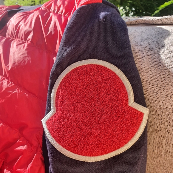 Moncler down bomber jacket, size small - Picture 2 of 9